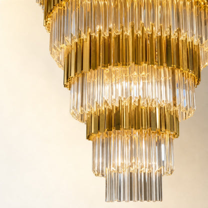 Pioggia Crystal Chandelier