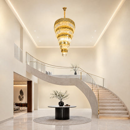 Pioggia Crystal Chandelier