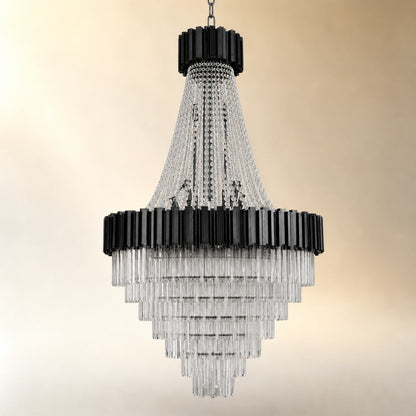 Preston Contemporary Crystal Round Chandelier