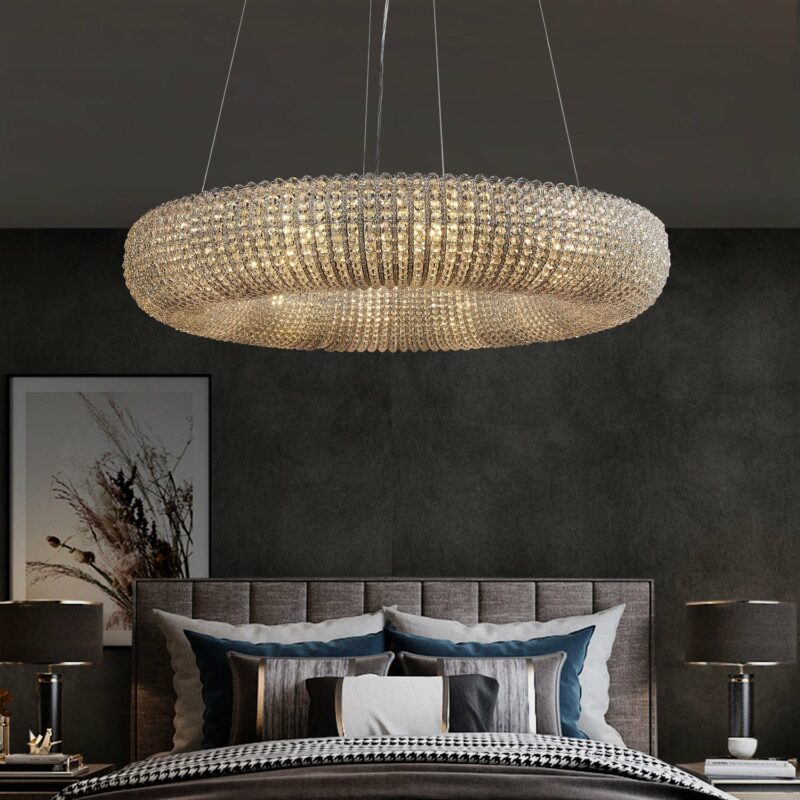 Cannoli Round Chandelier 59"