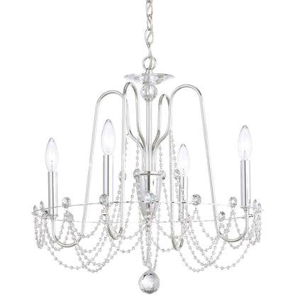 Esmeralda Crystal Chandelier 21"