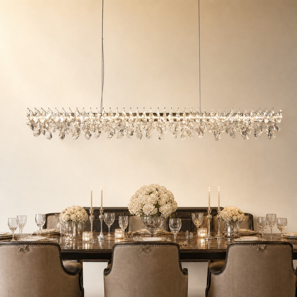 Quenvan Round Crystal Chandelier