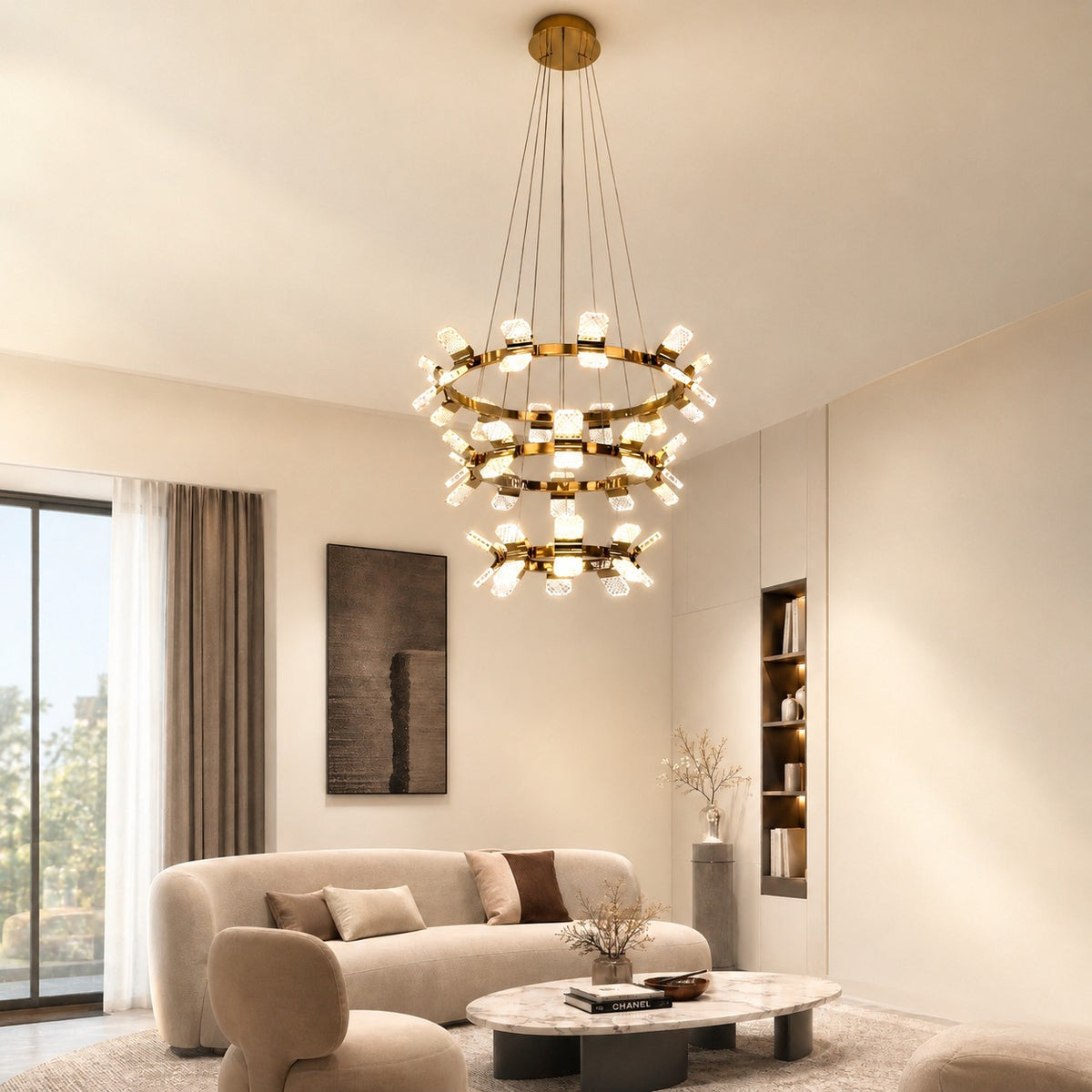 Ralior Foyer Chandelier Contemporary