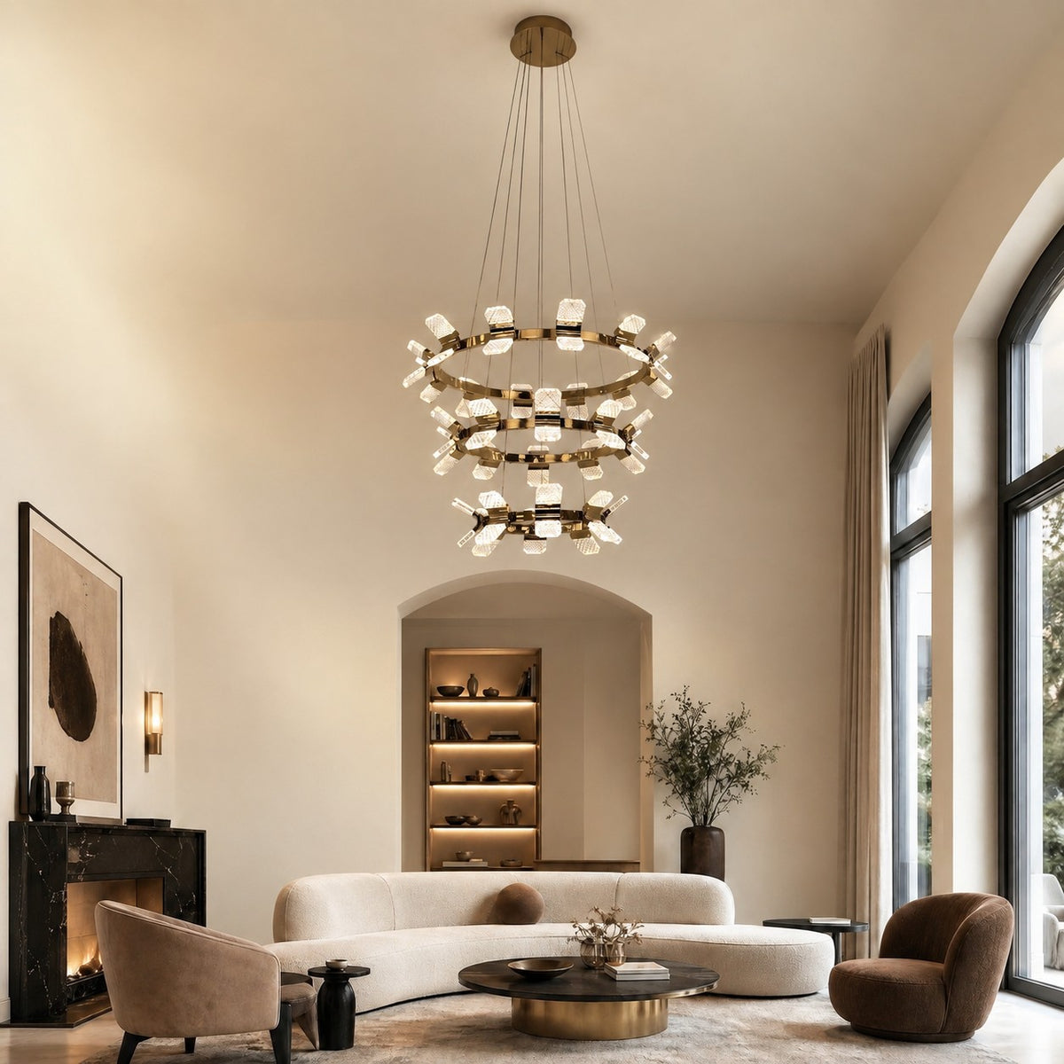 Ralior Foyer Chandelier Contemporary