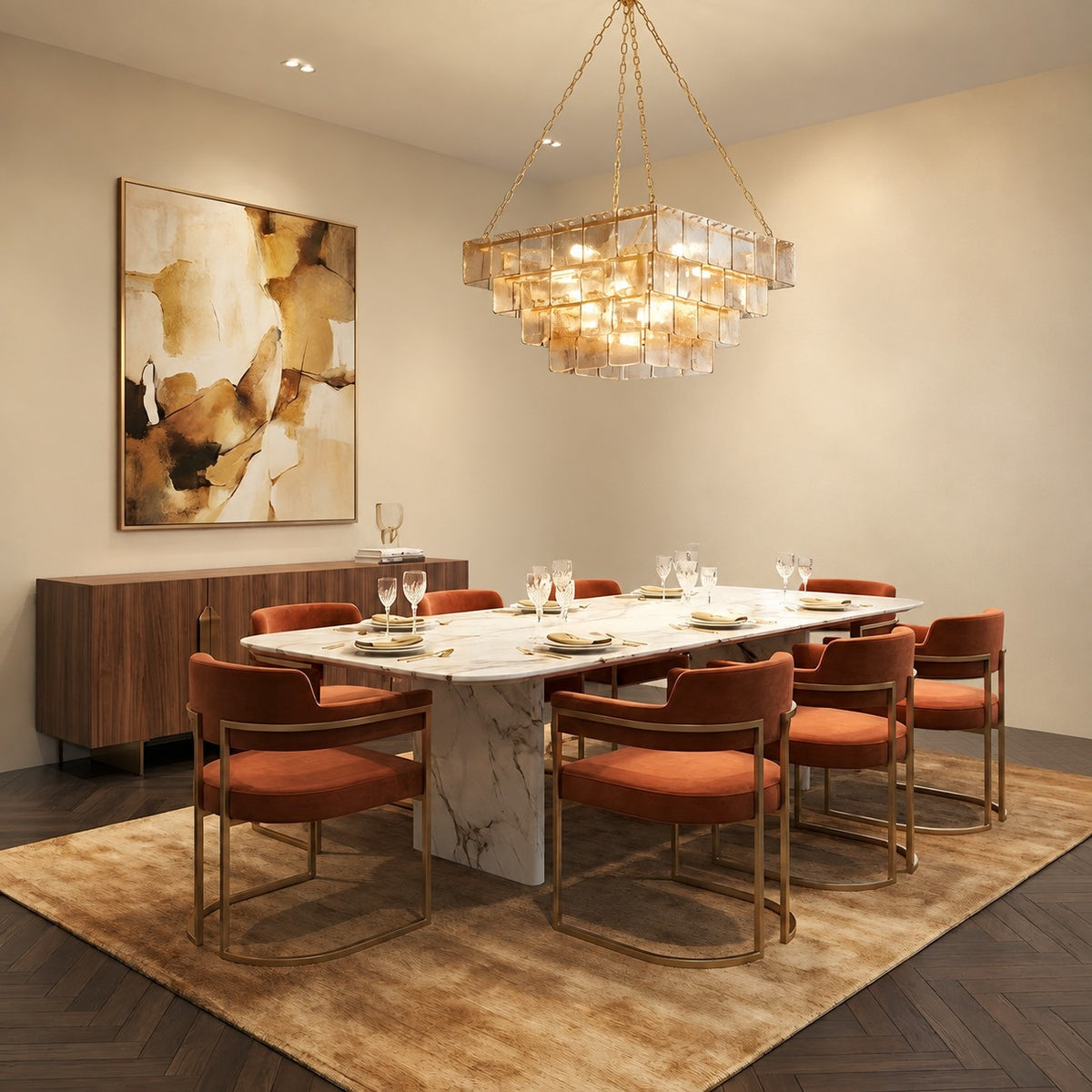 Regal Chain Chandelier