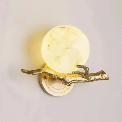 Retro Twigs Alabaster Wall Lamp - Dia 11.8″(30cm) x H 7.9″(20cm)Blushlighting