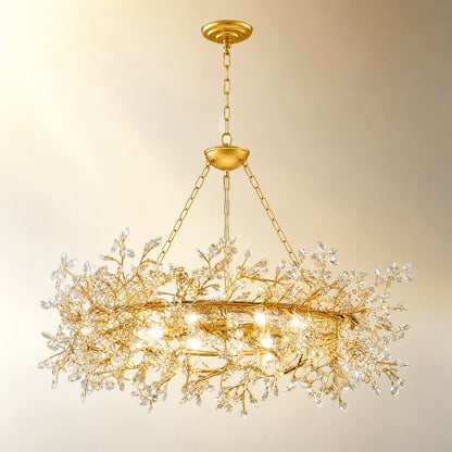 Rowan Twig Modern Round Chandelier 39"D