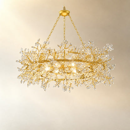 Rowan Twig Modern Round Chandelier 39"D