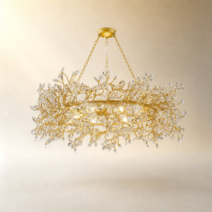 Rowan Twig Modern Round Chandelier 39"D