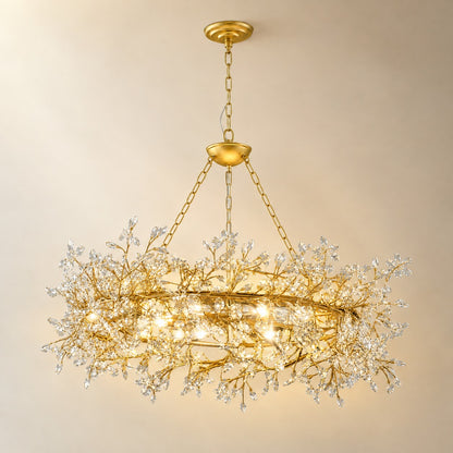Rowan Twig Modern Round Chandelier 39"D