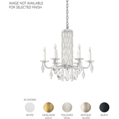 Siena 6-light Crystal Chandelier 24"