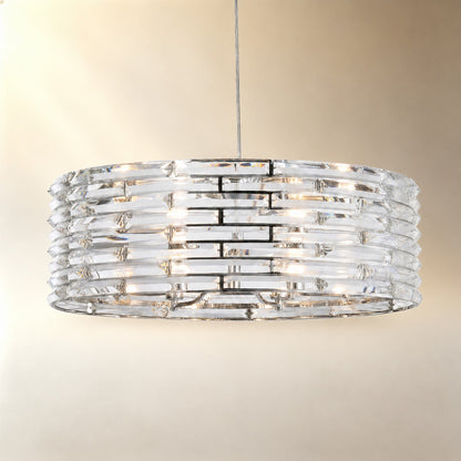 Saturno Disc Halo Chandelier