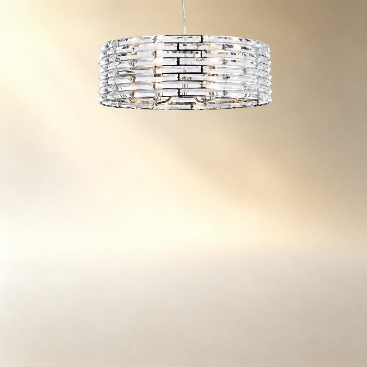 Saturno Disc Halo Chandelier
