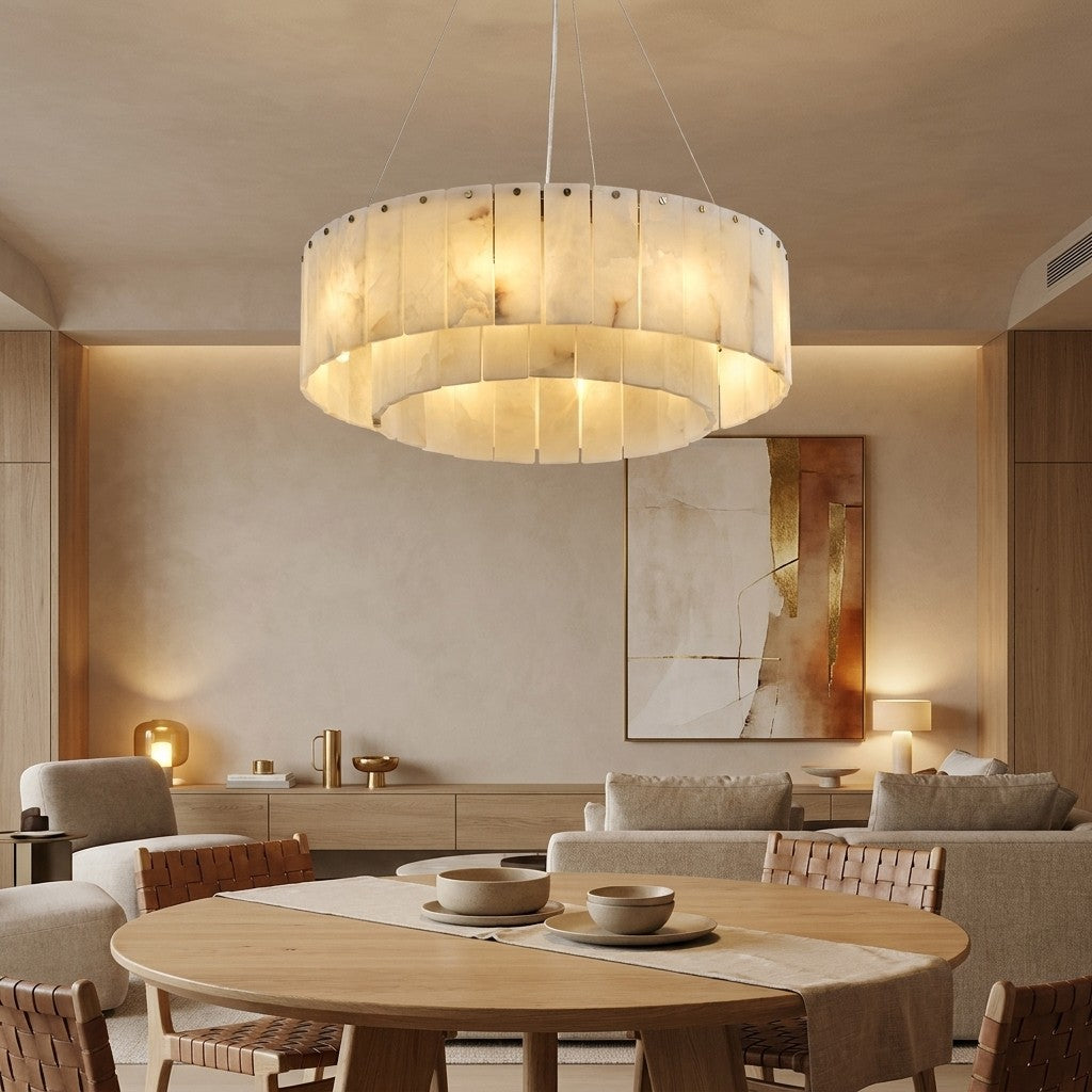 Alabaster Pendant Lamp