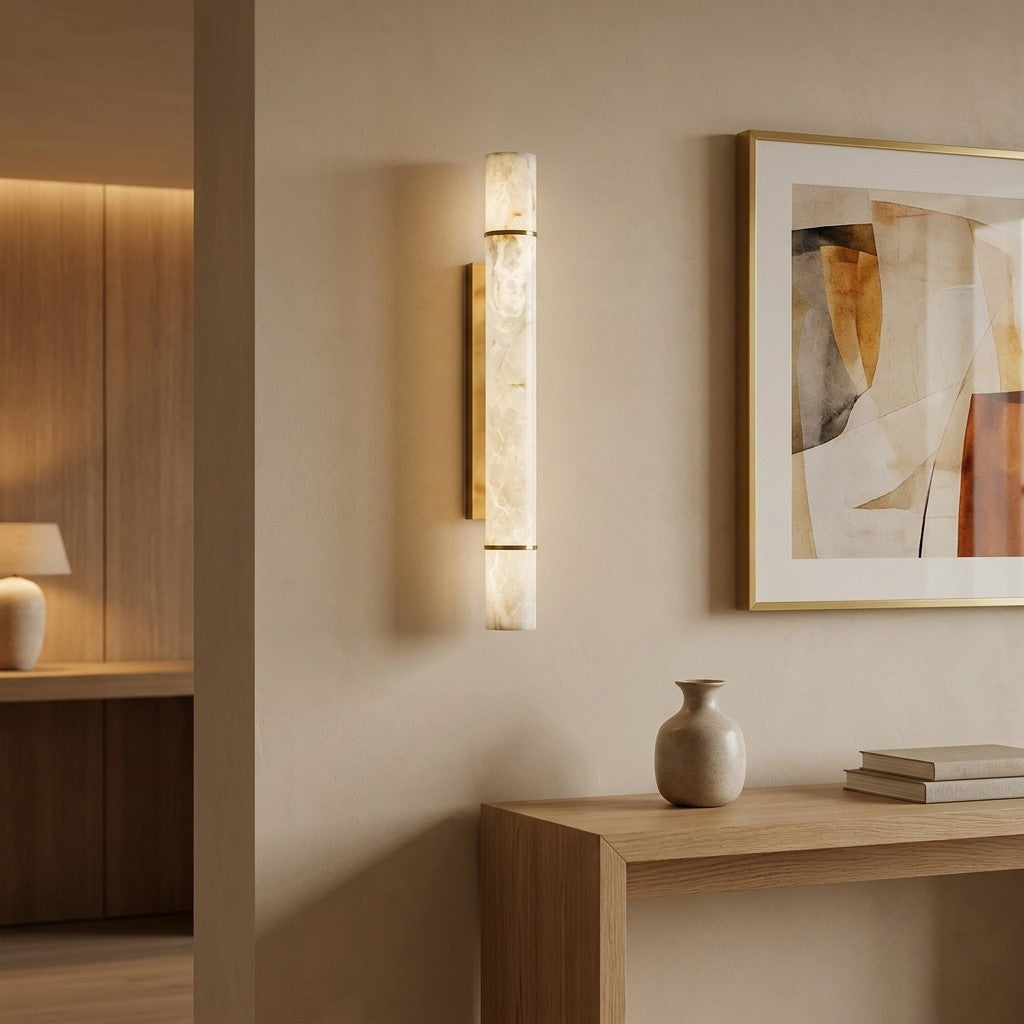 Culoud Modern Alabaster Wall Sconce