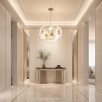 Selior Crystal Contemporary Chandelier 24" D
