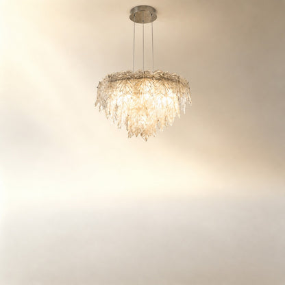 Selior Modern Chrome Chandelier 24" D