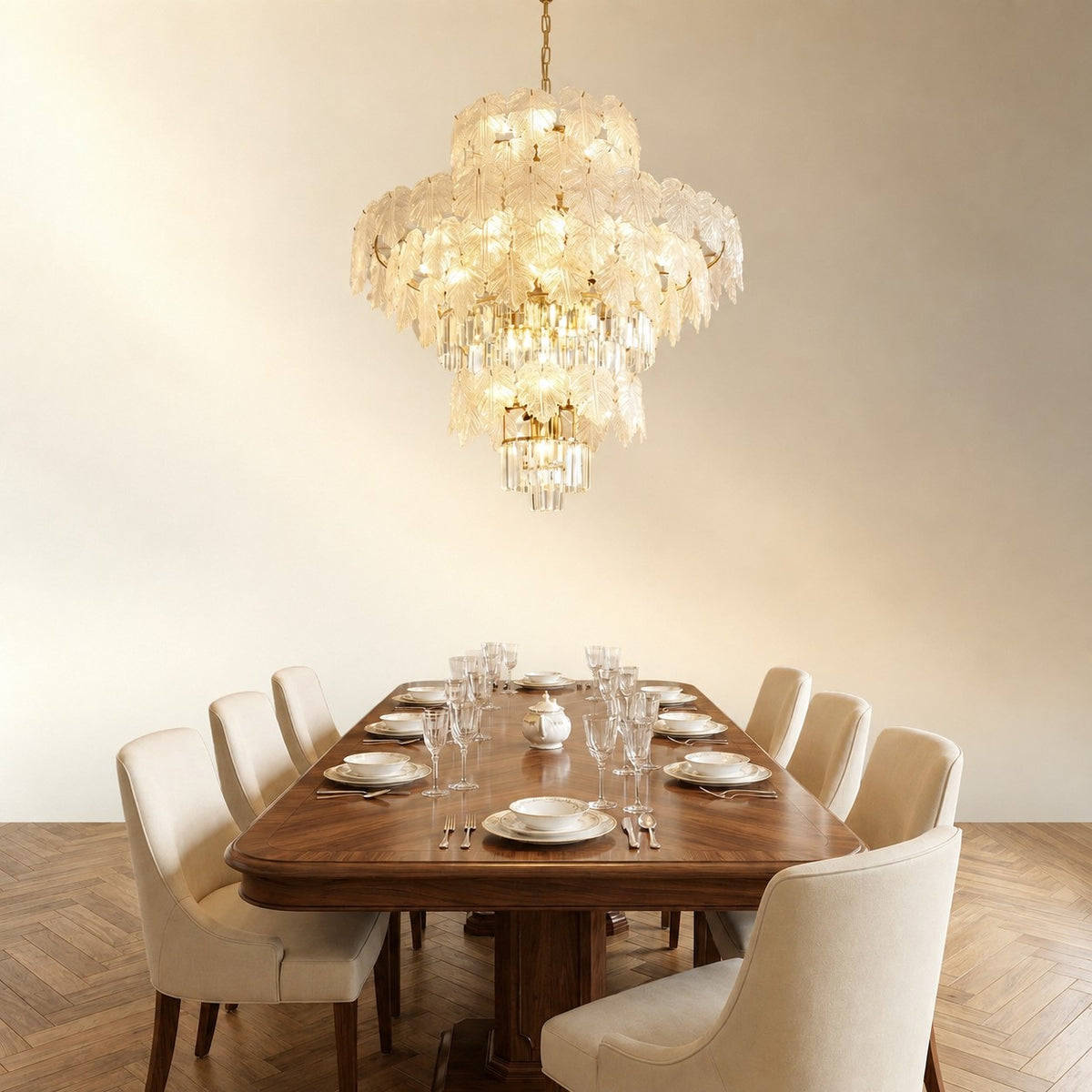Selior Modern Contemporary Crystal Chandelier