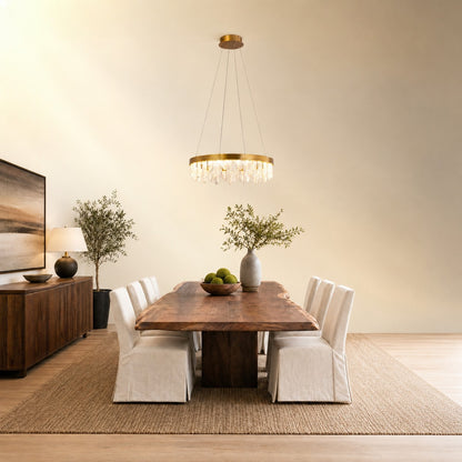 Soffione Glass Chandelier