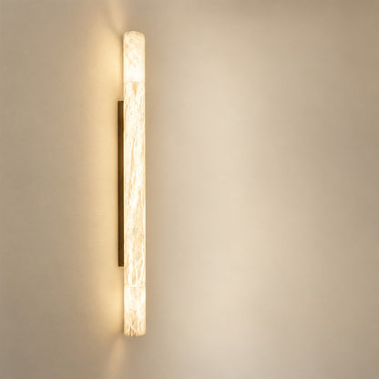 Solid Alabaster Grand Sconce