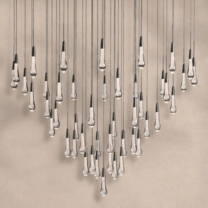 Solitaire Modern 17'' 24'' 36'' 58'' Round Chandelier Lighting