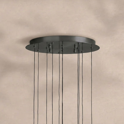 Solitaire Modern 17'' 24'' 36'' 58'' Round Chandelier Lighting