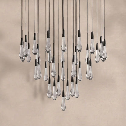 Solitaire Modern 17'' 24'' 36'' 58'' Round Chandelier Lighting