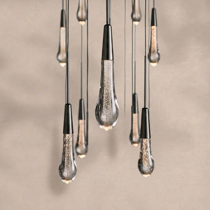 Solitaire Modern 17'' 24'' 36'' 58'' Round Chandelier Lighting