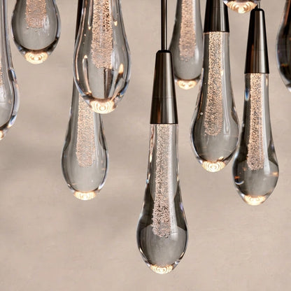 Solitaire Modern 17'' 24'' 36'' 58'' Round Chandelier Lighting