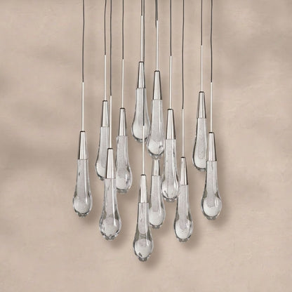 Solitaire Modern 17'' 24'' 36'' 58'' Round Chandelier Lighting