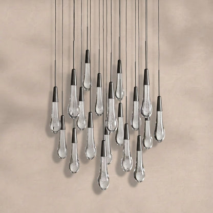 Solitaire Modern 17'' 24'' 36'' 58'' Round Chandelier Lighting