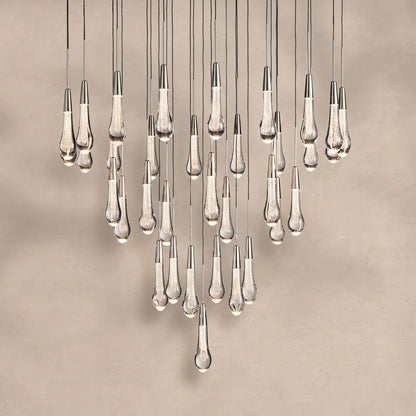 Solitaire Modern 17'' 24'' 36'' 58'' Round Chandelier Lighting