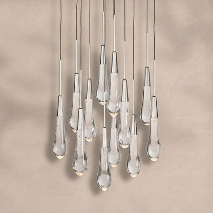 Solitaire Modern 17'' 24'' 36'' 58'' Round Chandelier Lighting
