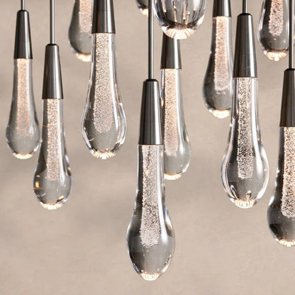 Solitaire Modern 17'' 24'' 36'' 58'' Round Chandelier Lighting