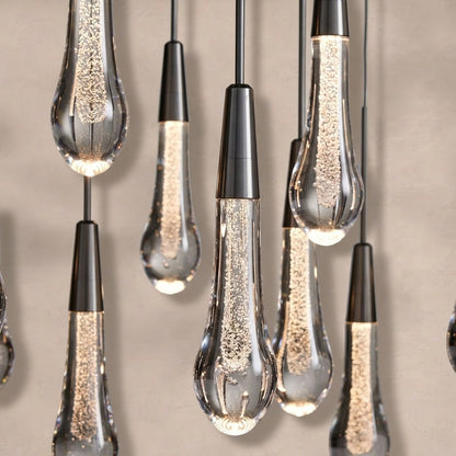 Solitaire Modern 17'' 24'' 36'' 58'' Round Chandelier Lighting