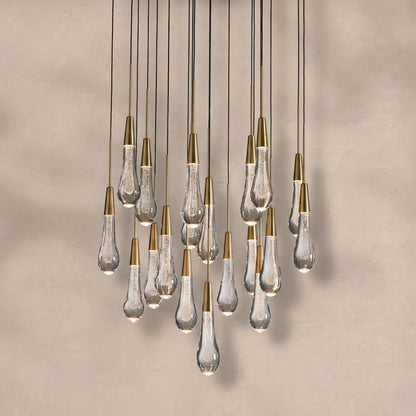 Solitaire Modern 17'' 24'' 36'' 58'' Round Chandelier Lighting