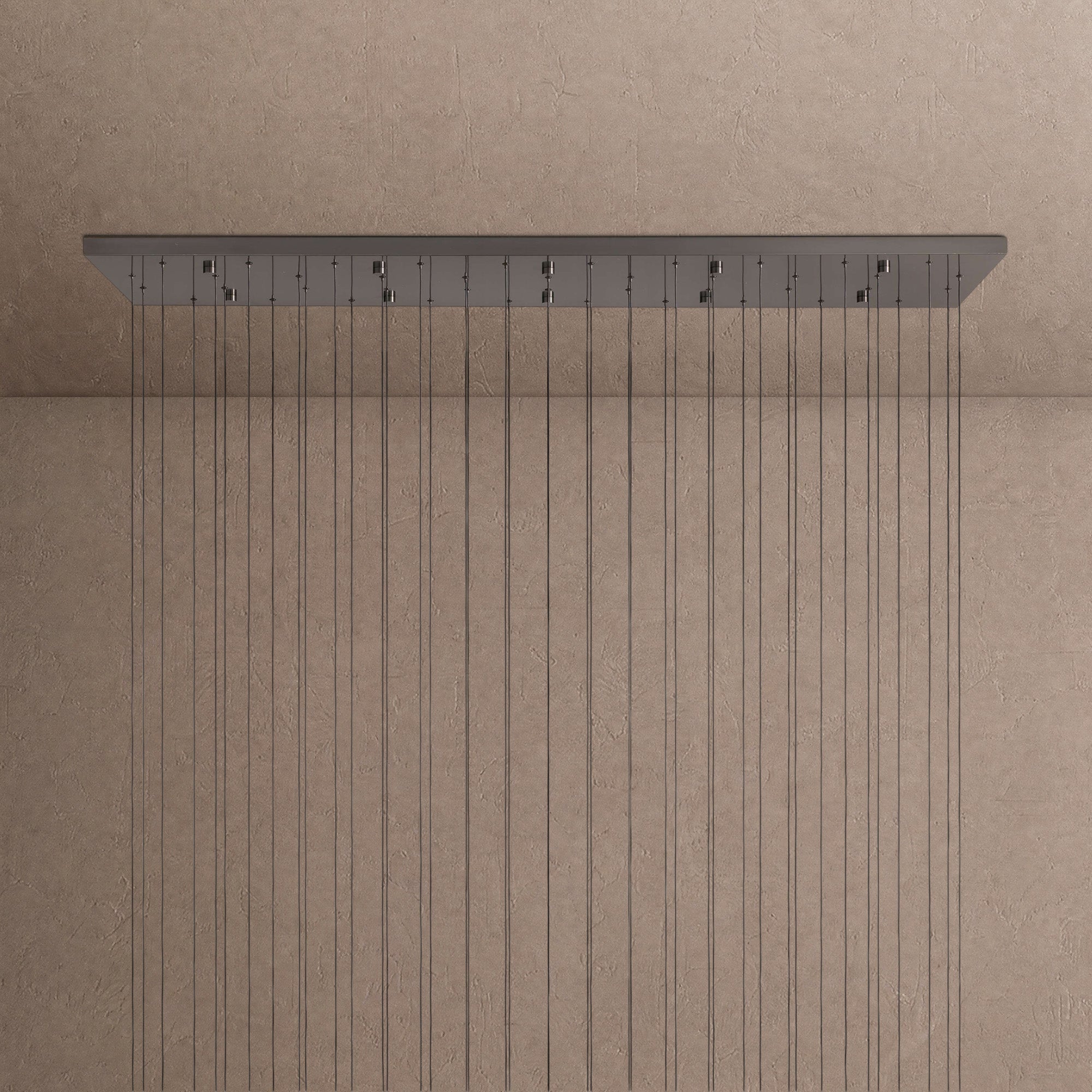Soltaire Linear Chandelier - Raindrop Pendant Lighting