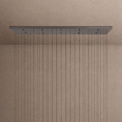 Soltaire Linear Chandelier - Raindrop Pendant Lighting