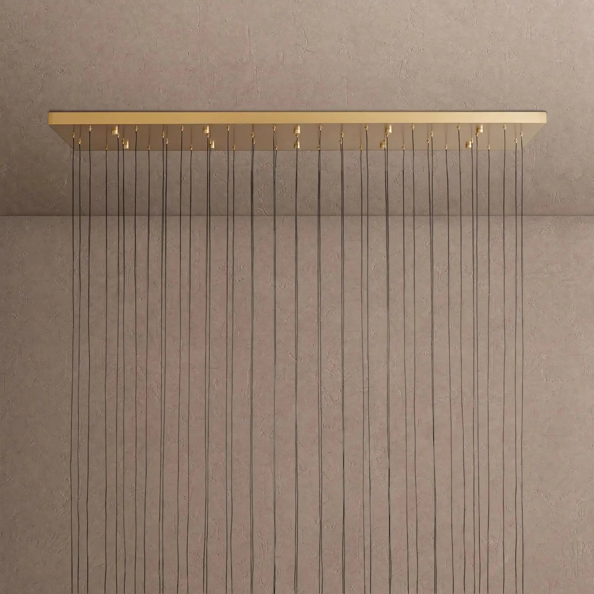 Soltaire Linear Chandelier - Raindrop Pendant Lighting