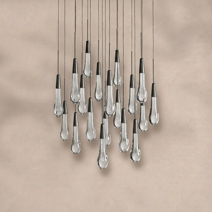 Soltaire Round Chandelier 17" 24" 36“ 58“