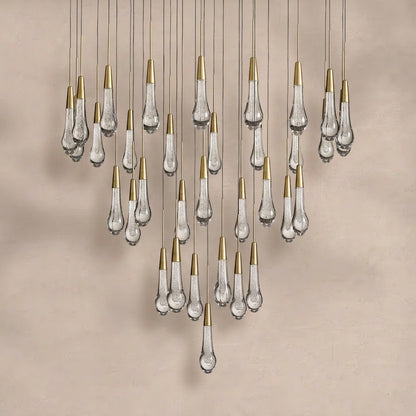 Soltaire Round Chandelier 17" 24" 36“ 58“