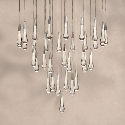 Soltaire Round Chandelier 17" 24" 36“ 58“