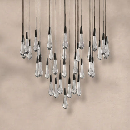 Soltaire Round Chandelier 17" 24" 36“ 58“