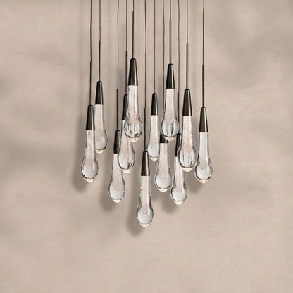 Soltaire Round Chandelier 17" 24" 36“ 58“