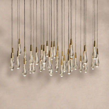Soltaire Round Chandelier 17" 24" 36“ 58“
