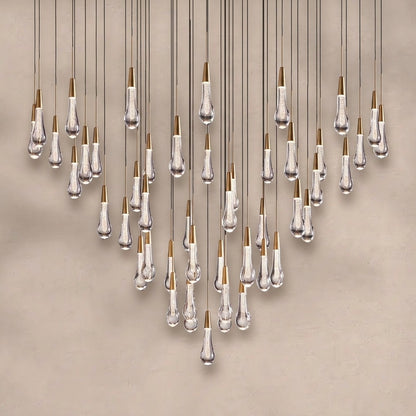 Soltaire Round Chandelier 17" 24" 36“ 58“
