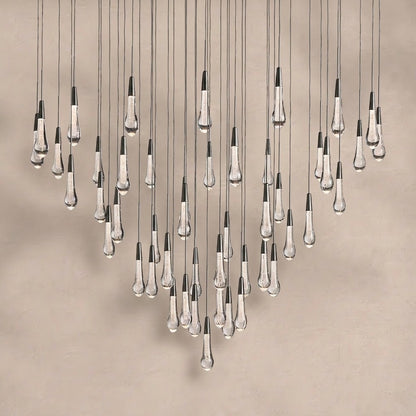 Soltaire Round Chandelier 17" 24" 36“ 58“