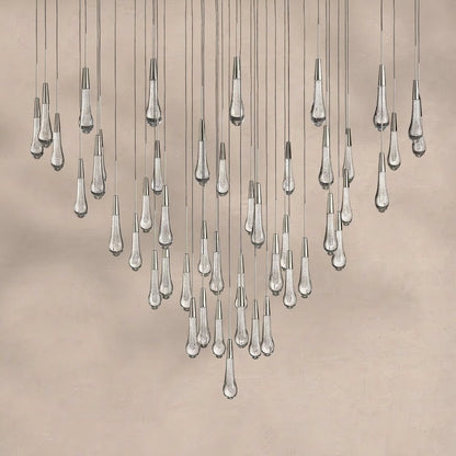 Soltaire Round Chandelier 17" 24" 36“ 58“