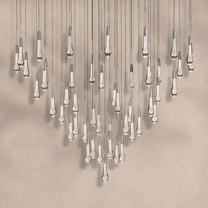 Soltaire Round Chandelier 17" 24" 36“ 58“