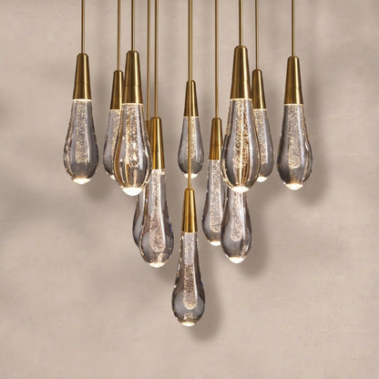 Soltaire Round Chandelier 17" 24" 36“ 58“